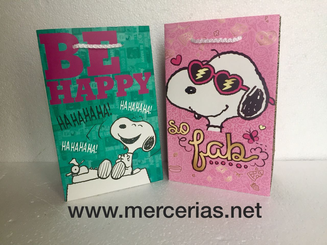 Bolsa para Regalo Snoopy M-4457 - Merceria en Linea