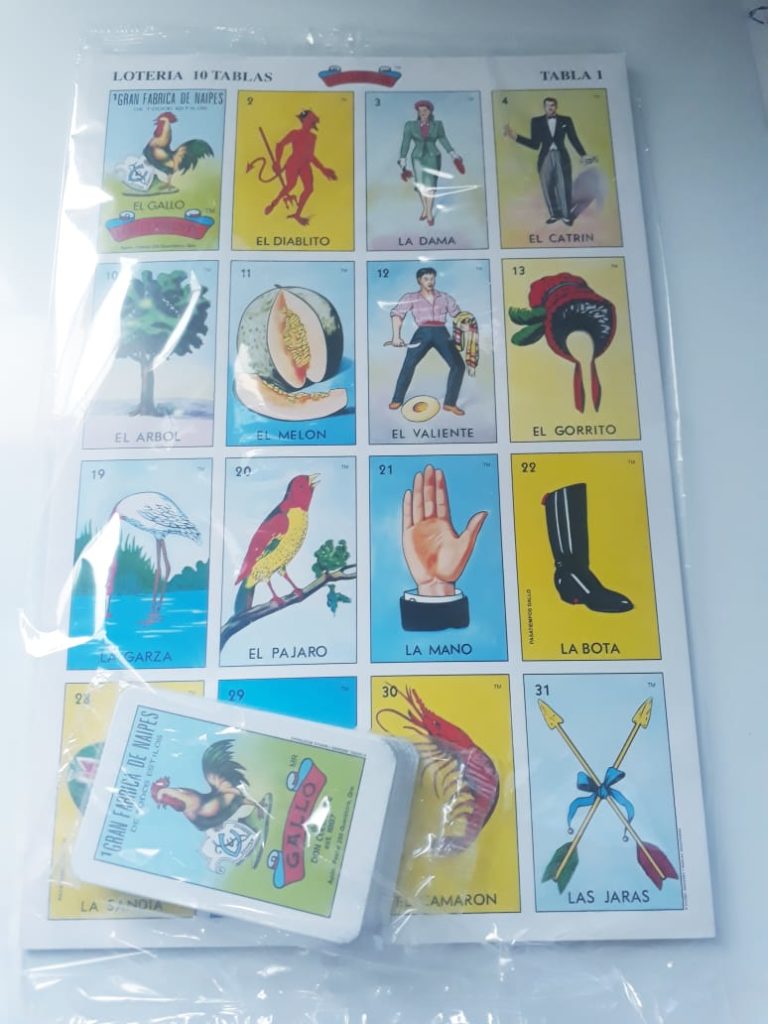 Loteria 10 Tablas Jumbo 17284 Merceria en Linea