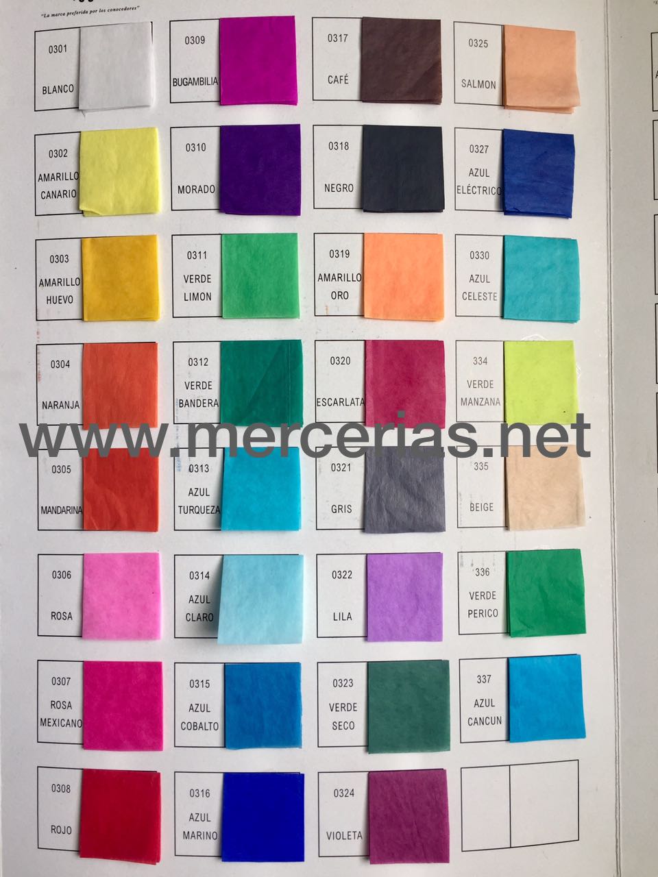 Papel de China Merceria en Linea