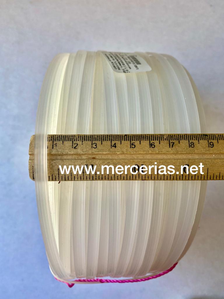 Ballena plastica redonda 1 mm pack 100 m en H.R. Merceria WEB